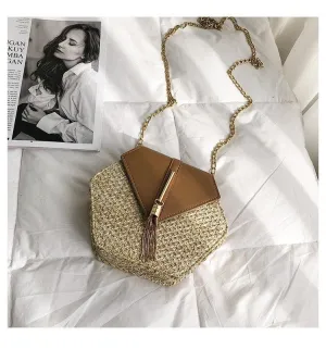 Crossbody single shoulder chain