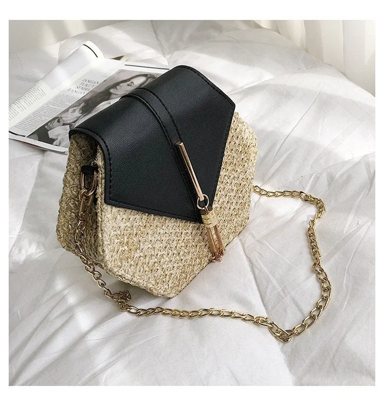 Crossbody single shoulder chain