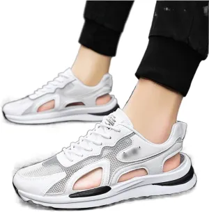 CSCDD White Outwear Casual Sports Mesh Breathable For Men