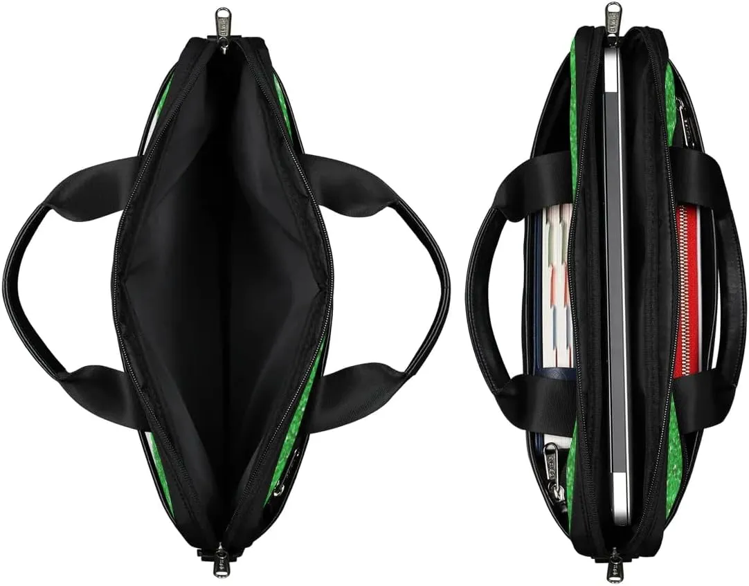 Custom Laptop Bag for Women Men Personalized Name 13 14 15.6 inch Laptop Messenger Shoulder Bags