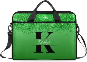 Custom Laptop Bag for Women Men Personalized Name 13 14 15.6 inch Laptop Messenger Shoulder Bags