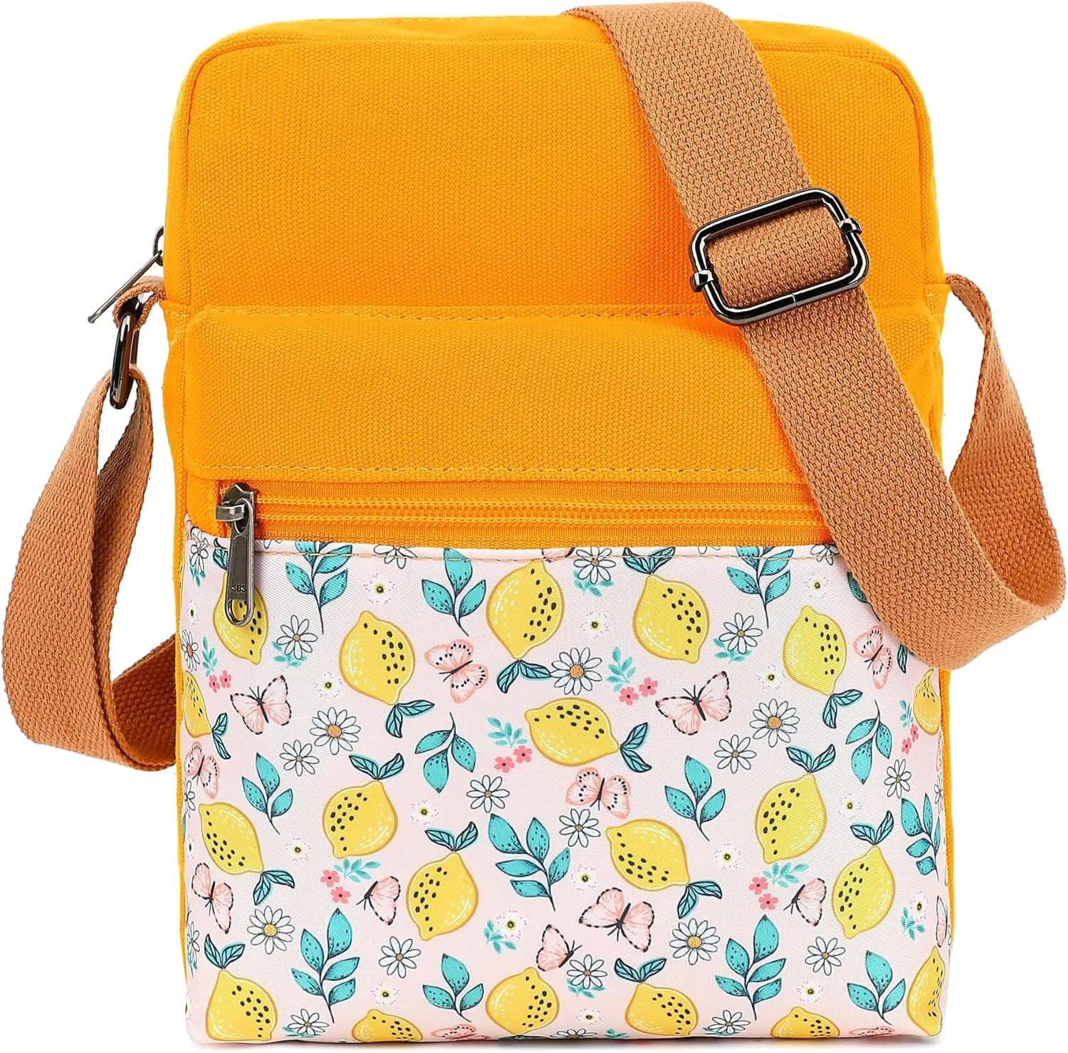 Cute Crossbody Bag and Purse Casual Canvas Shoulder Bag for Women