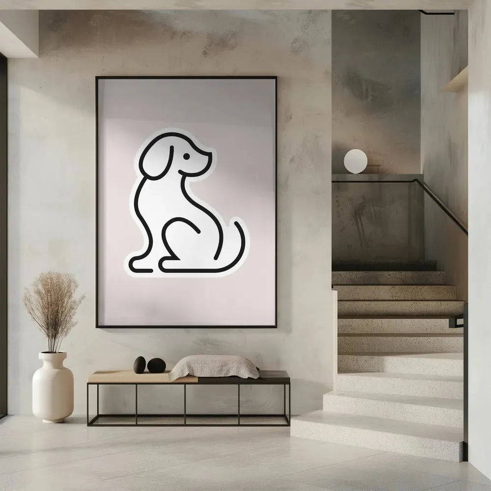 Cute Grey Dog