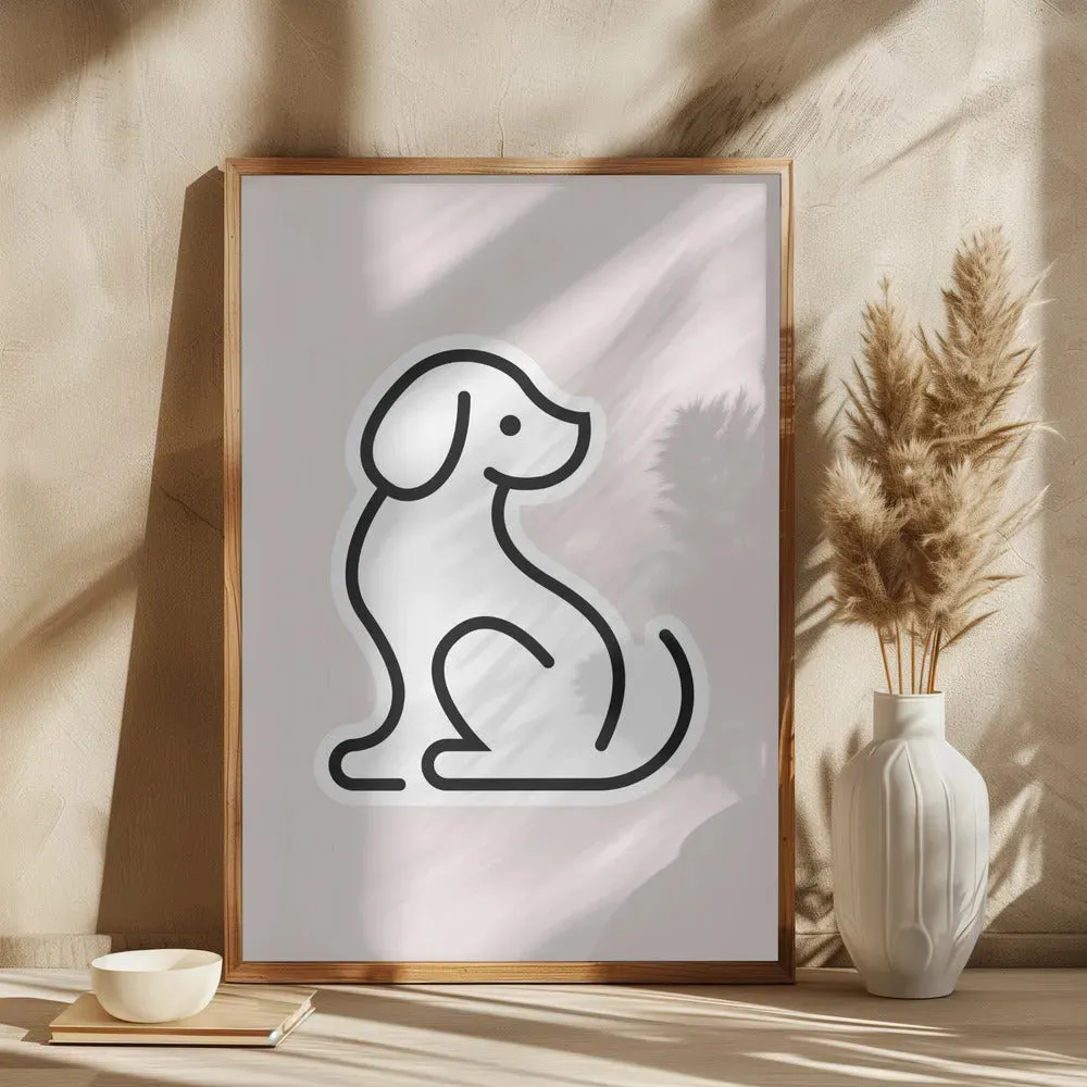 Cute Grey Dog