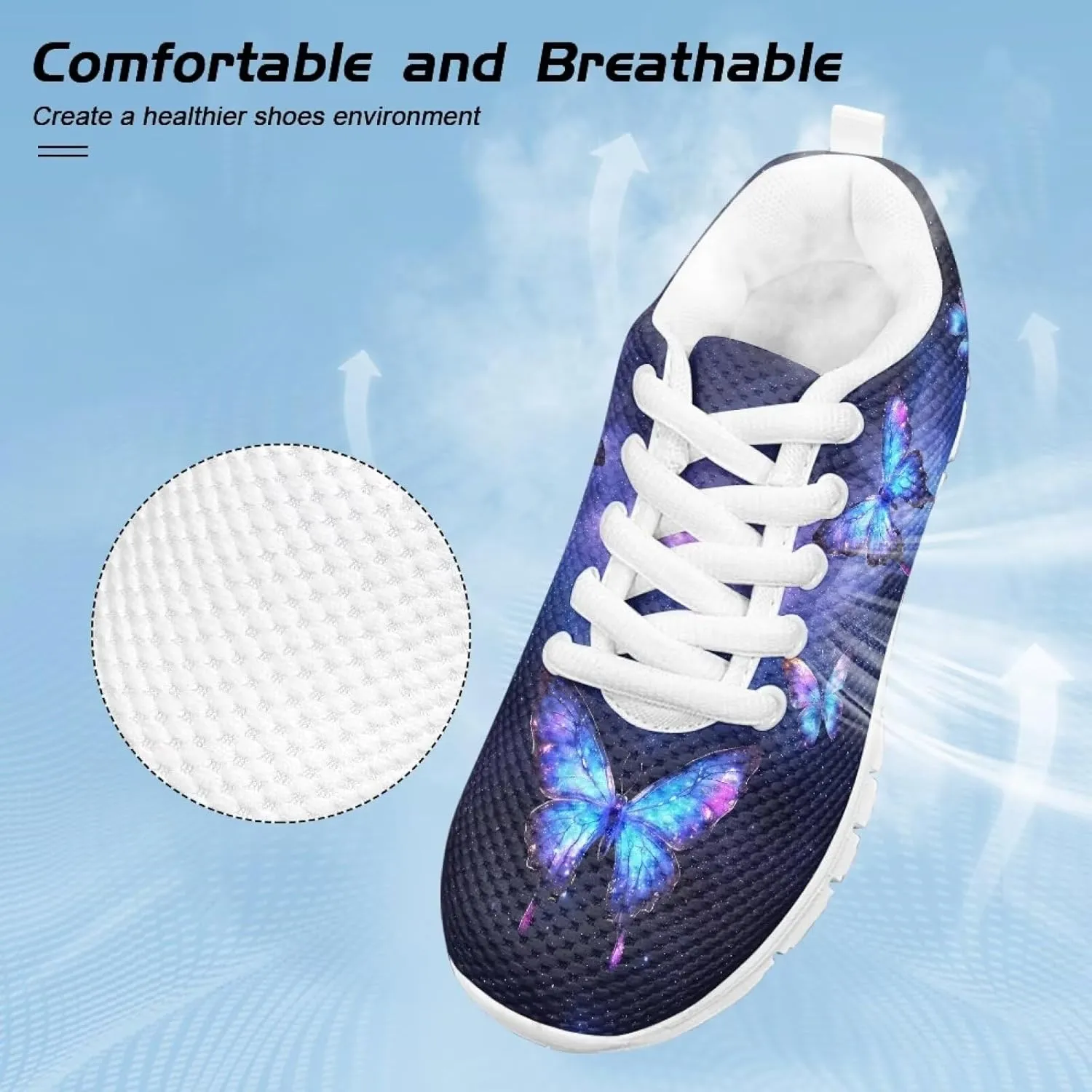 Cute Running Sneakers Lightweight Lace-up Indoor Shoes for Boys Girls Comfy Cute Breathable Tennis Shoes for Athletic US Little Kid 11-13 Big Kid 1-5 White Sole