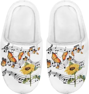 Cute Slippers for Girls Boys, Plush Non-Slip House Slippers Winter Fluffy House Shoes Cute Soft Slip-On Shoes for Indoor Outdoor