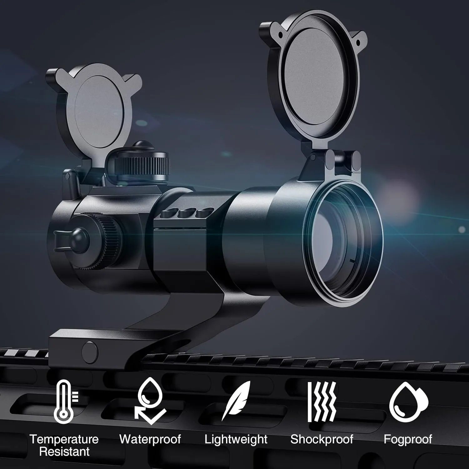 CVLIFE Red Green Dot Scope Reflex Sight for 20mm Cantilever Mount