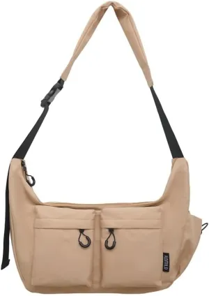 Dallaswind Large Capacity Messenger Bag,Large Capacity Messenger Bag with Shoulder Strap for Unisex