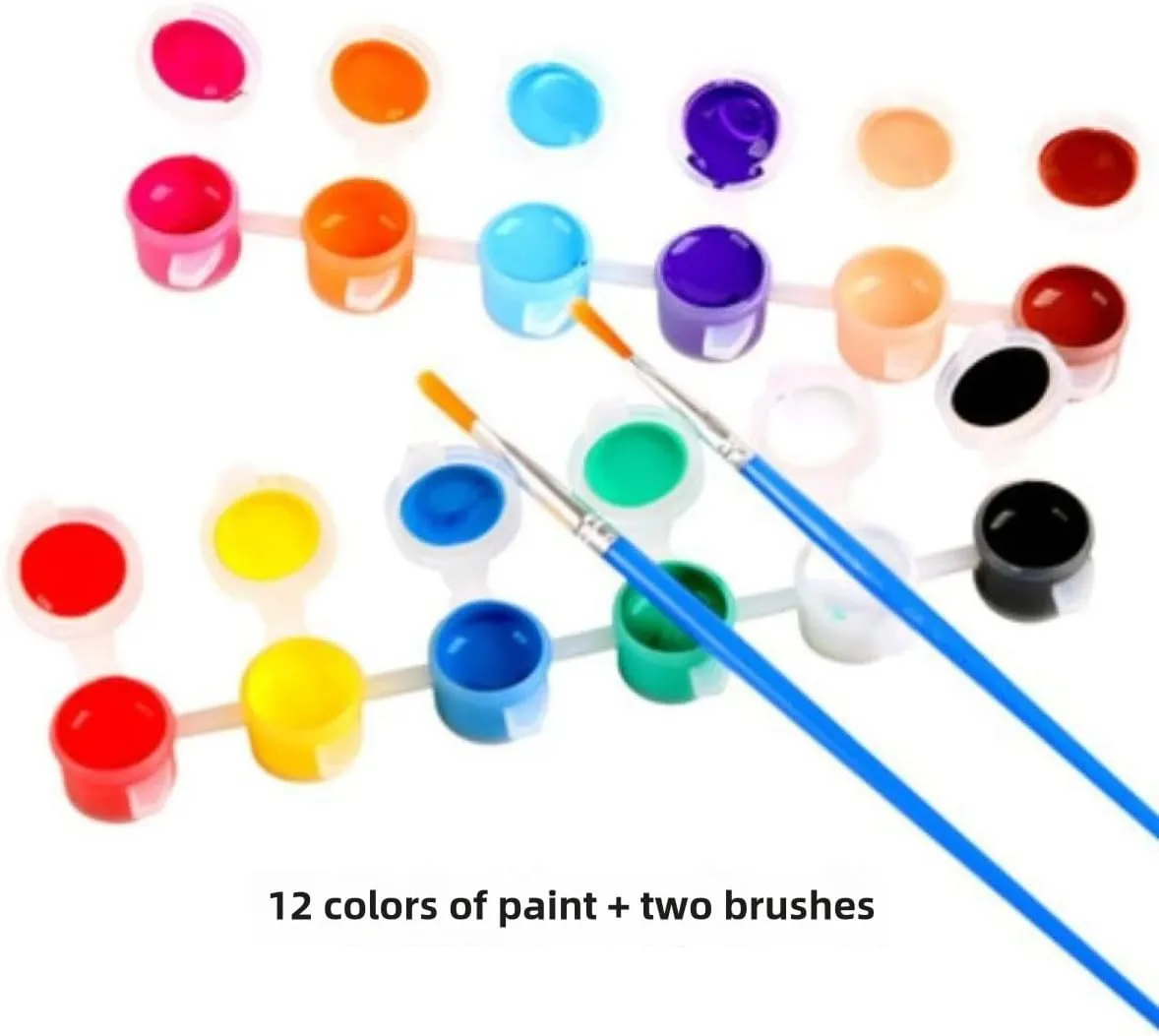DIY Paper Box Toys, DIY Handmade Paper Box Models, Children's Creative Paper Boxes, Ability Cultivation. Comes with a 12-Color Paint Set. (Rocket Car)
