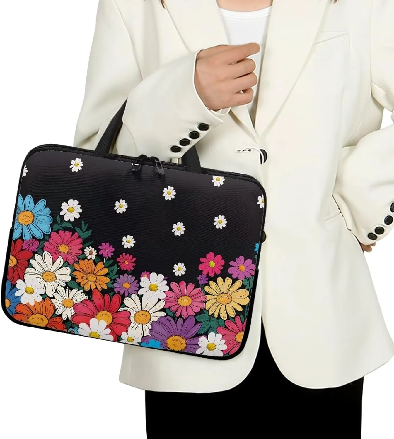 Dolyues Laptop Bag 10-17 Inch Business Briefcase for Women Men Gift Water Resistant Office Bag Laptop Case
