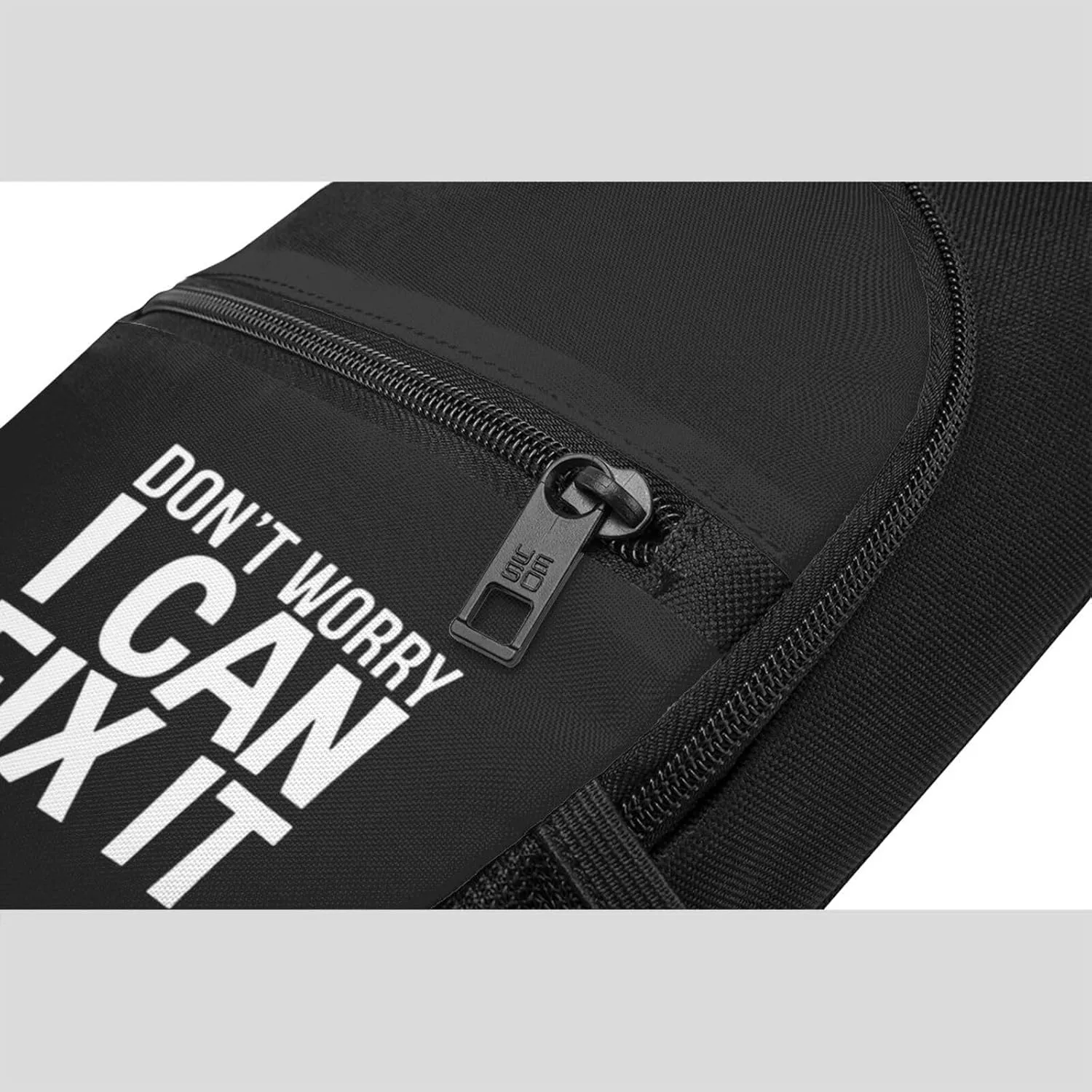 Don'T Worry I Can Fix It Unisex Chest Bag Lightweight Crossbody Shoulder Bag Travel Pocket Black