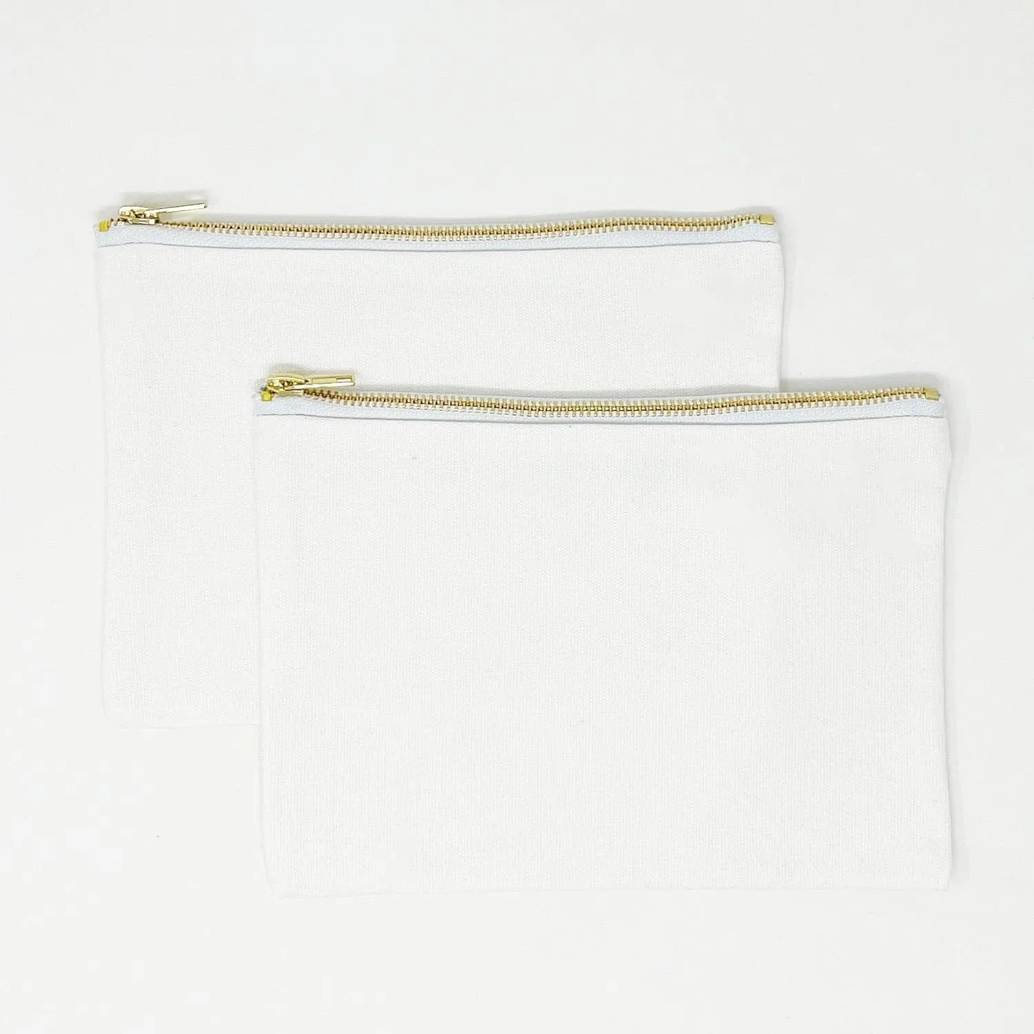 Dyeable Blank Zippered Pouch