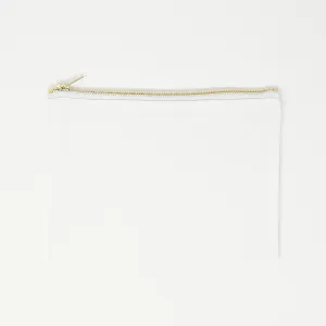 Dyeable Blank Zippered Pouch