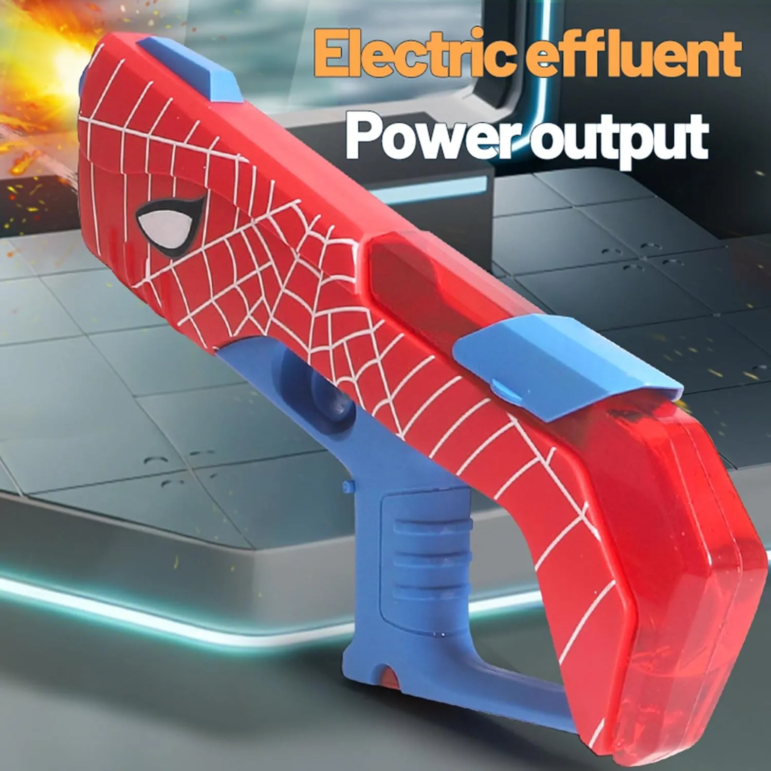 Electric Water Gun, Automatic Squirt Gun with Long Range