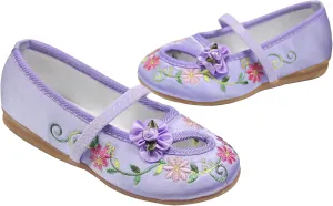 Encanto Mirabel Isabela Shoes for Girls Costume Cosplay Dress Up Embroidery Mary-Jane Ballet Shoes