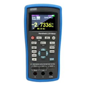 ET430 LCR Meter 100KHz Digital Inductance Capacitance Resistance Testers Electrical Multimeter with Fixed Frequency Points
