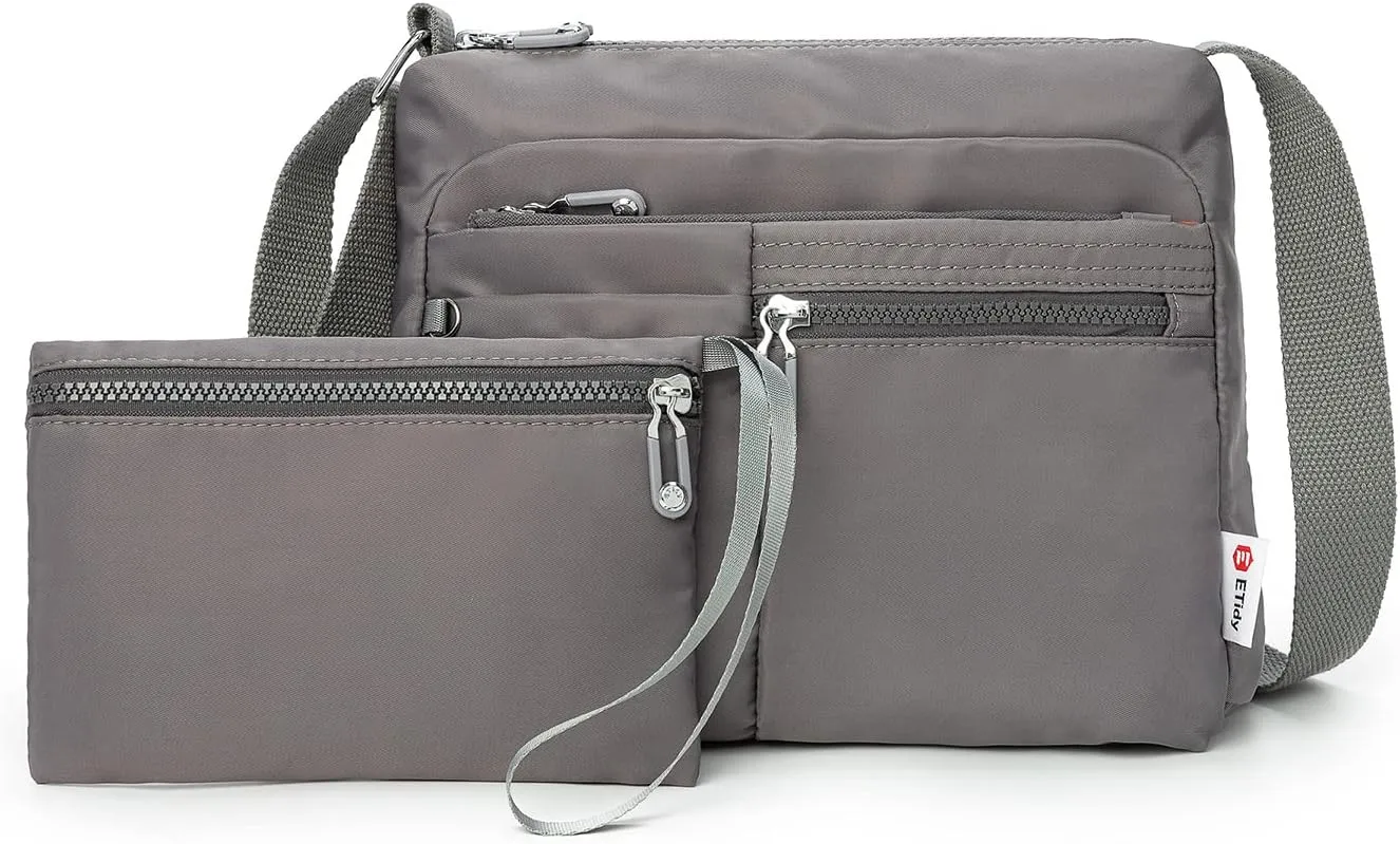 ETidy Crossbody Bag For Women Waterproof Lightweight Casual Shoulder Handbag Purse