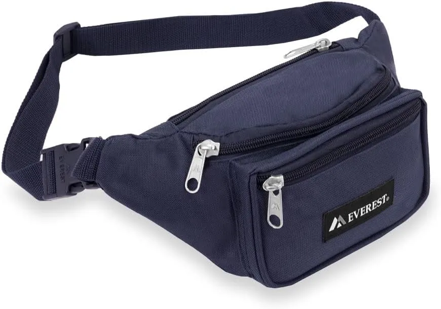 Everest Signature Waist Pack - Large, Navy, One Size
