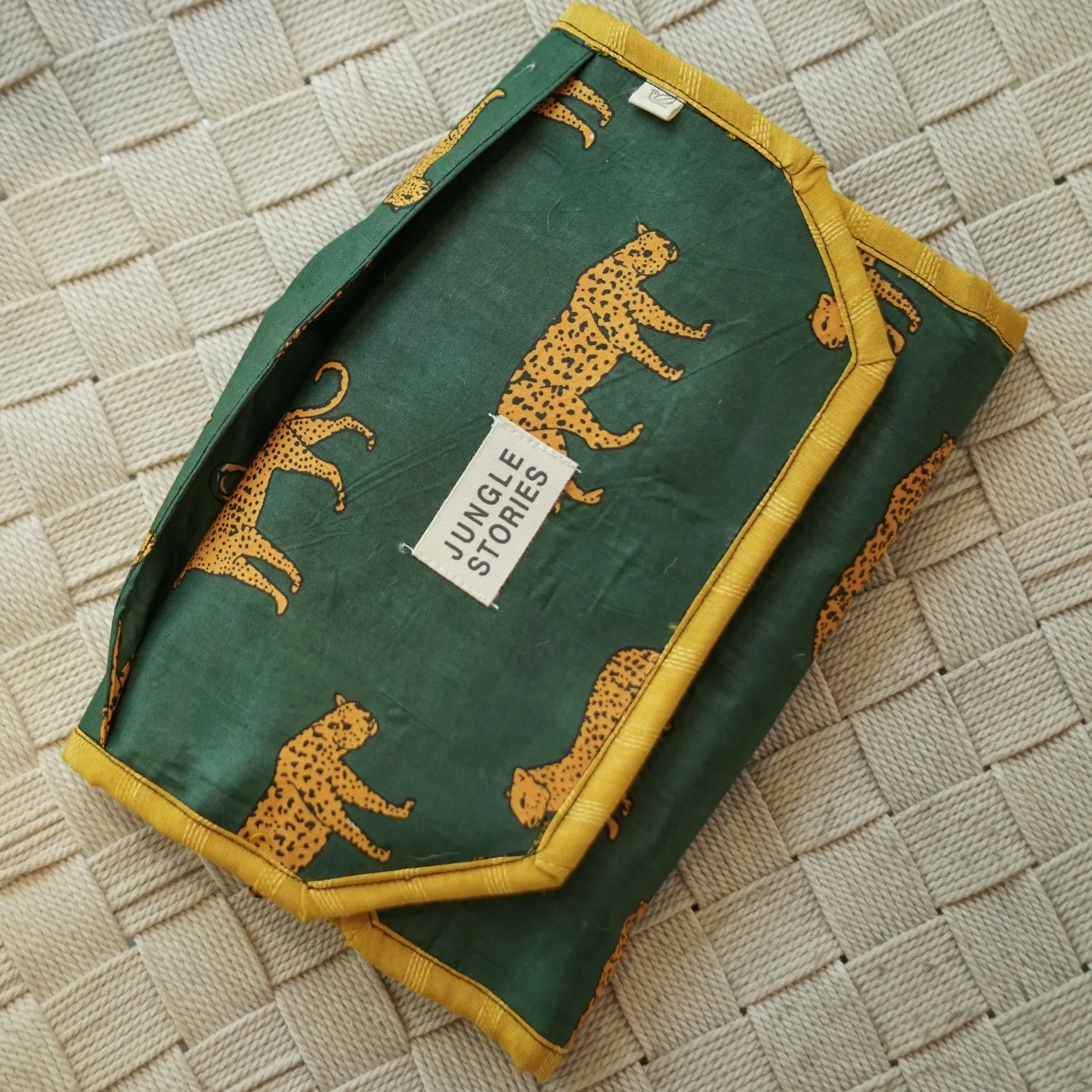 Explorer's Utility Pouch | Canvas & Contrast Piping
