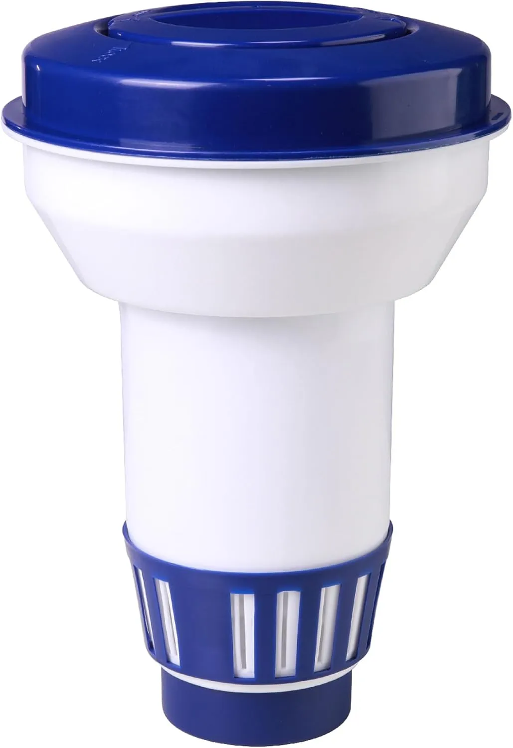 Extra Large Capacity Pool Chemical Dispenser, Adjustable Large Floating Chlorine Dispenser for Pools & Spas, Fits 3’’ Tablets