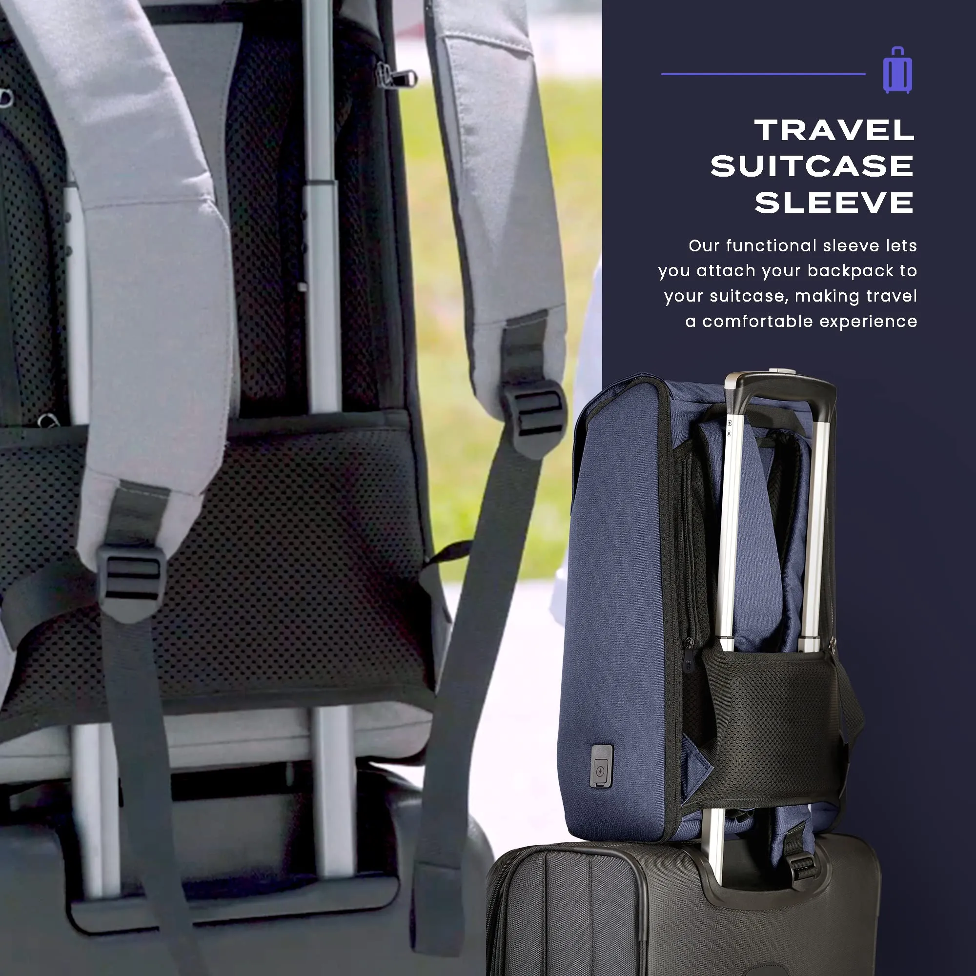 EZRI Travel Backpack