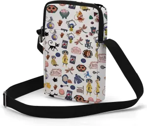 Fantasy Novel Cross Body Bag Magic Mouse Wizard Stuff Phone Bag Book Lovers Gifts Preppy Anime Shoulder Bag