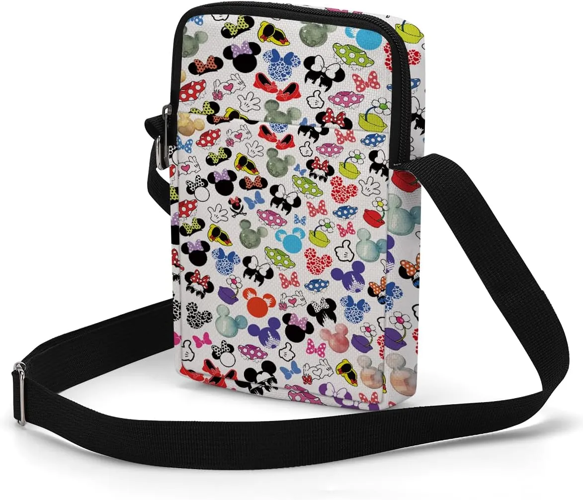 Fantasy Novel Cross Body Bag Magic Mouse Wizard Stuff Phone Bag Book Lovers Gifts Preppy Anime Shoulder Bag