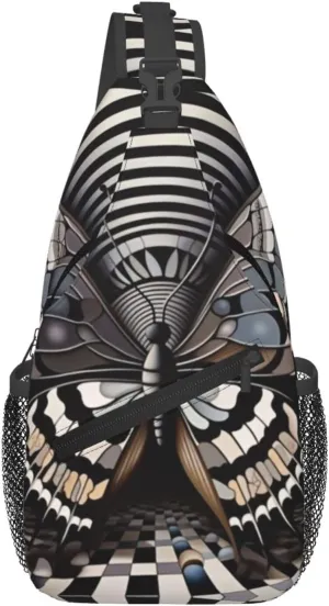 Fantasy realism Cross Chest Bag Diagonally Men Women Crossbody Shoulder Bag Casual Fashion Travel Bag Sling Backpack