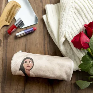 Fashionista-Canvas Pencil Case