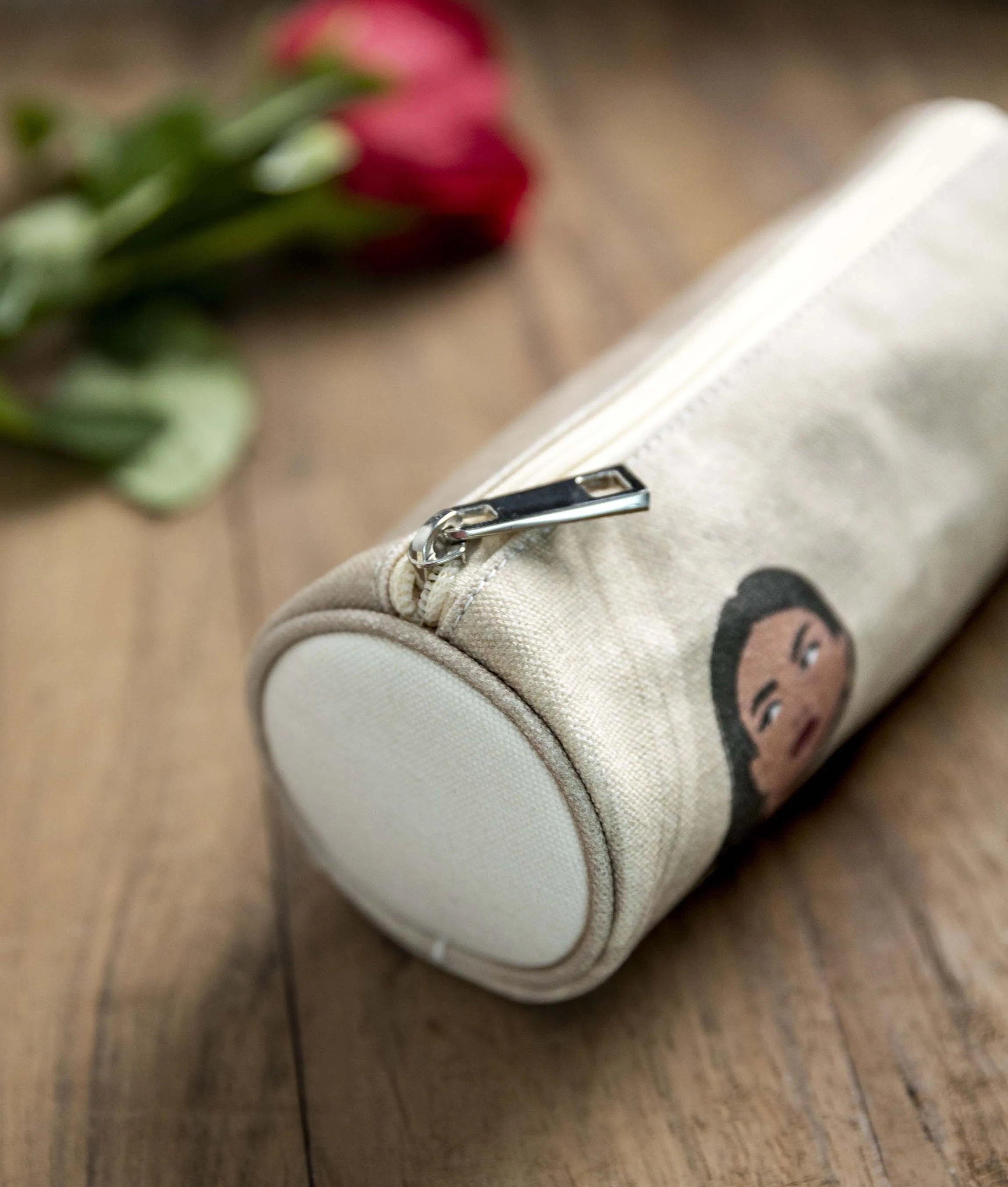 Fashionista-Canvas Pencil Case