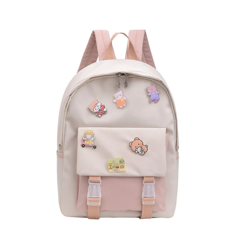 Female Korean High College Style Mori Backpacks