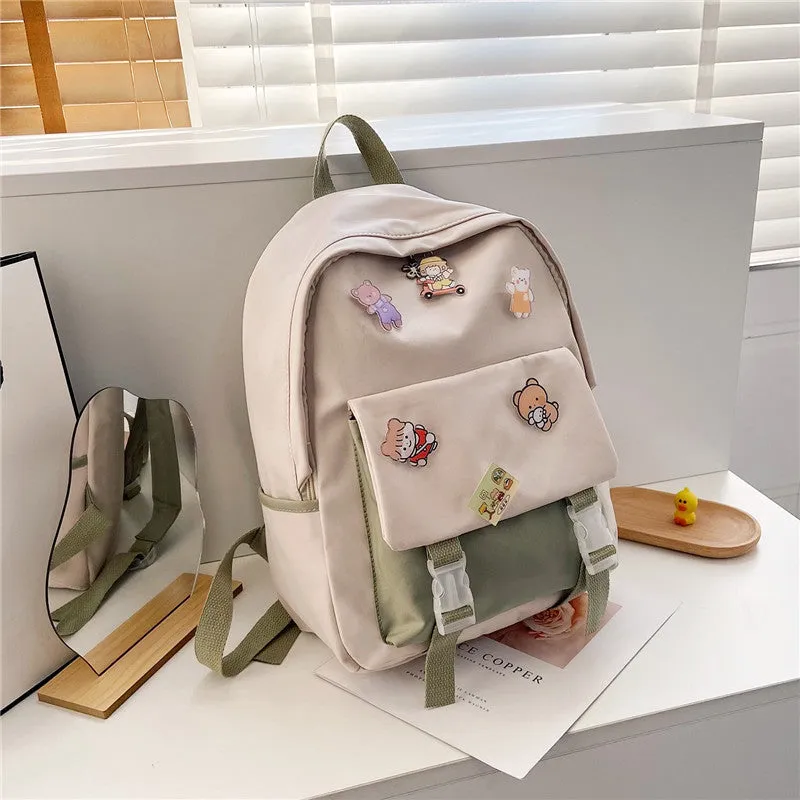 Female Korean High College Style Mori Backpacks