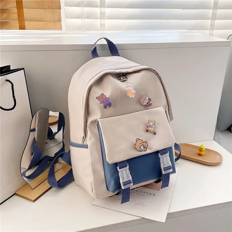 Female Korean High College Style Mori Backpacks