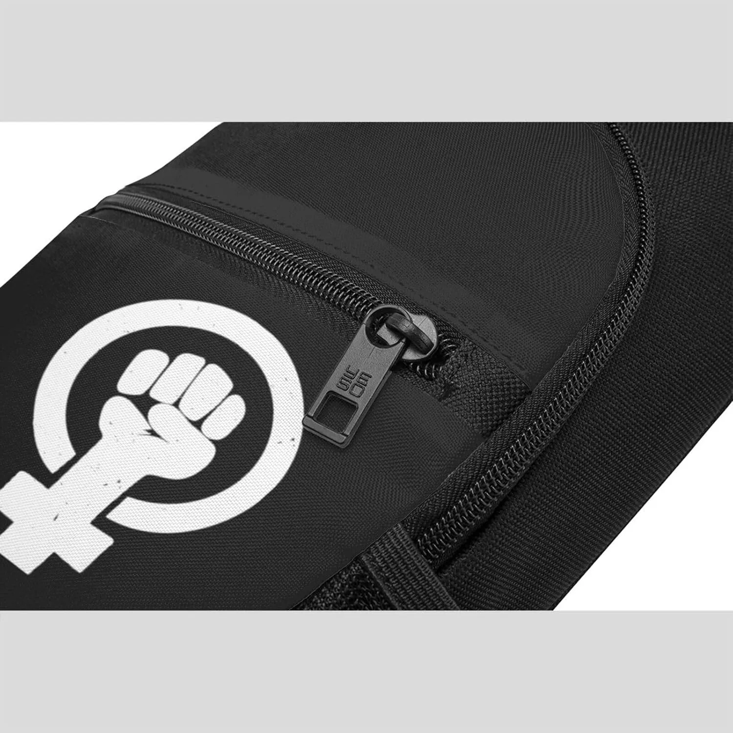 Feminist Fist Shoulder Bag Adjustable Leisure Travel Crossbody Shoulder Bag Unisex