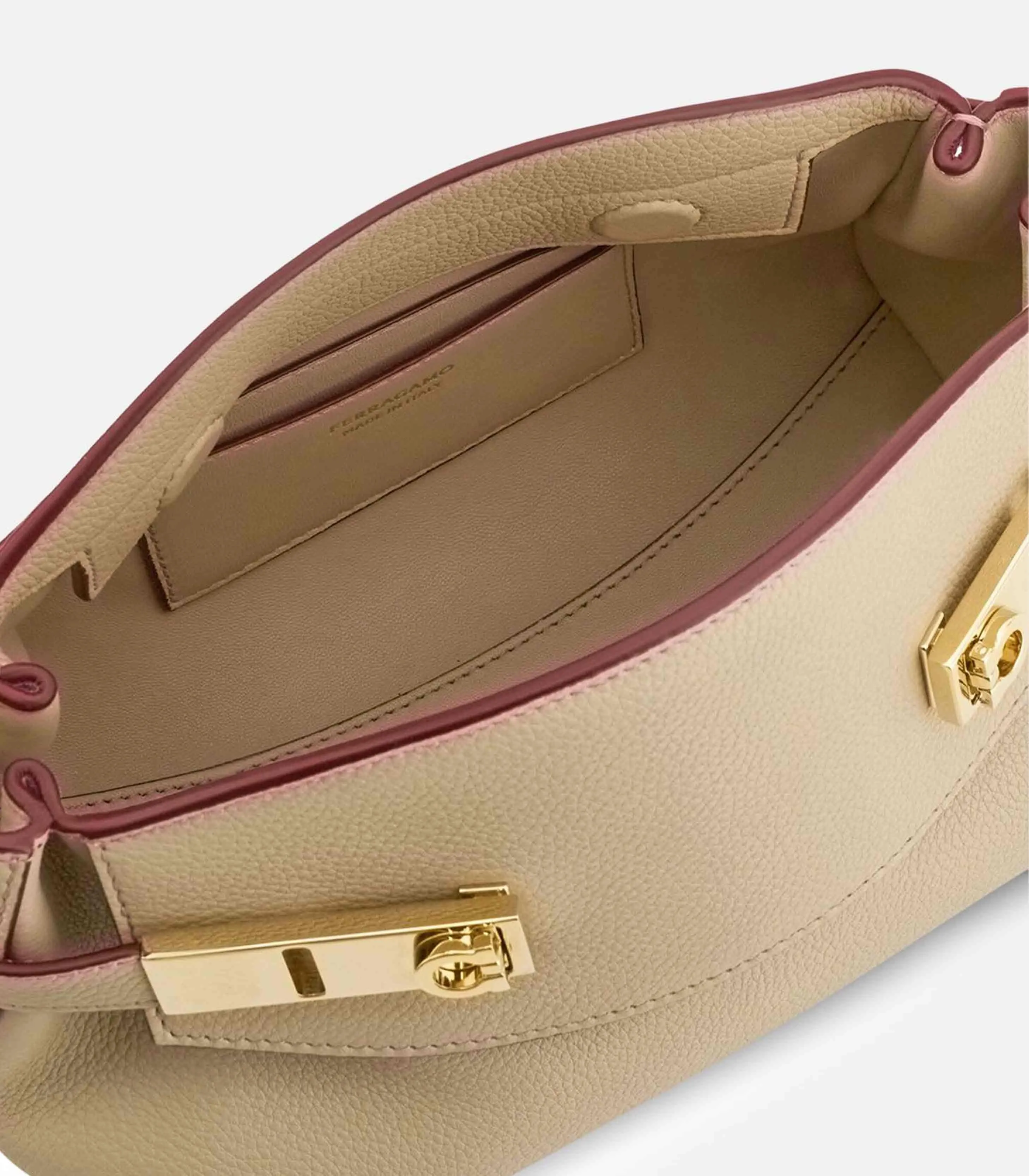 Ferragamo Trusted reviews Hug Small Bag Women's Shockproof Crossbody Leather -