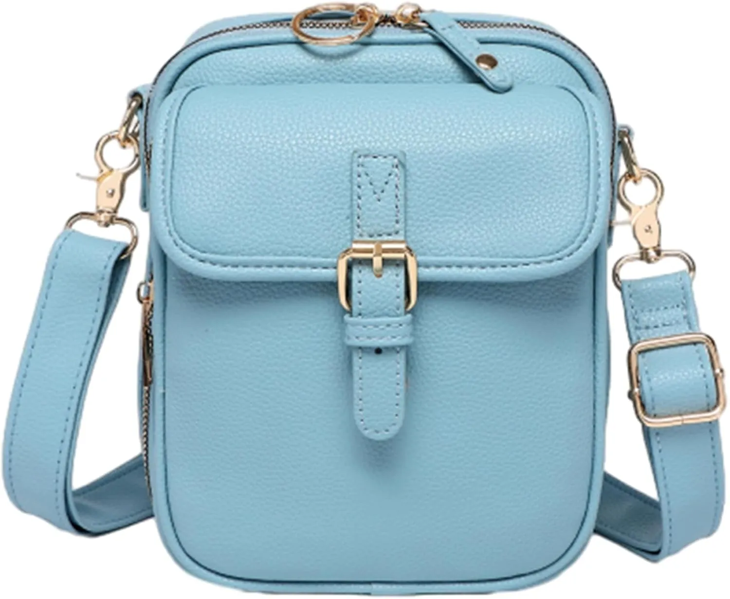 Forcipower Crossbody Bag, Collaboraten1 Crossbody Bag, Vintage Large Capacity Messenger with Anti-Theft Zipper