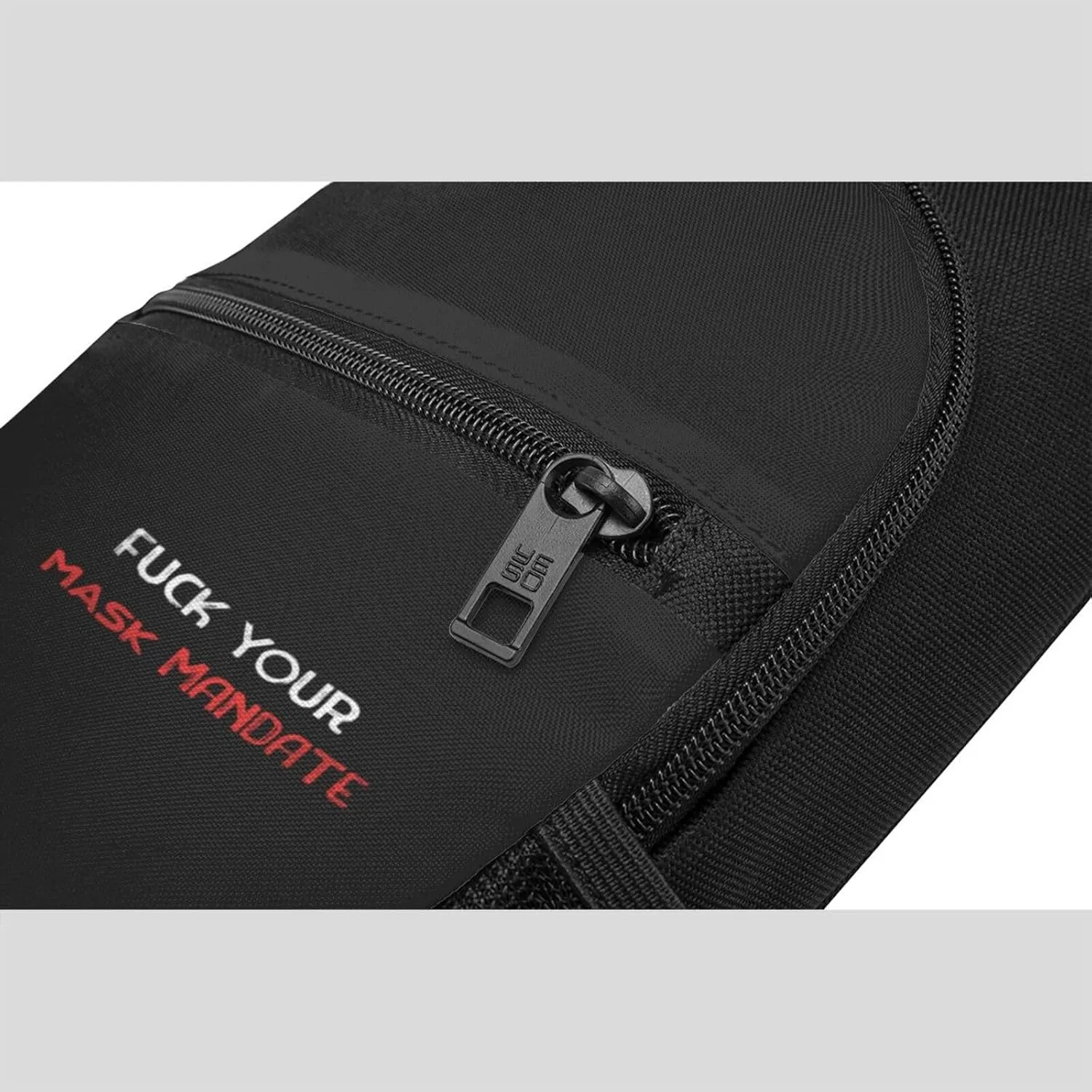 Fuck Your Mask Mandate Unisex Chest Bag Lightweight Crossbody Shoulder Bag Travel Pocket