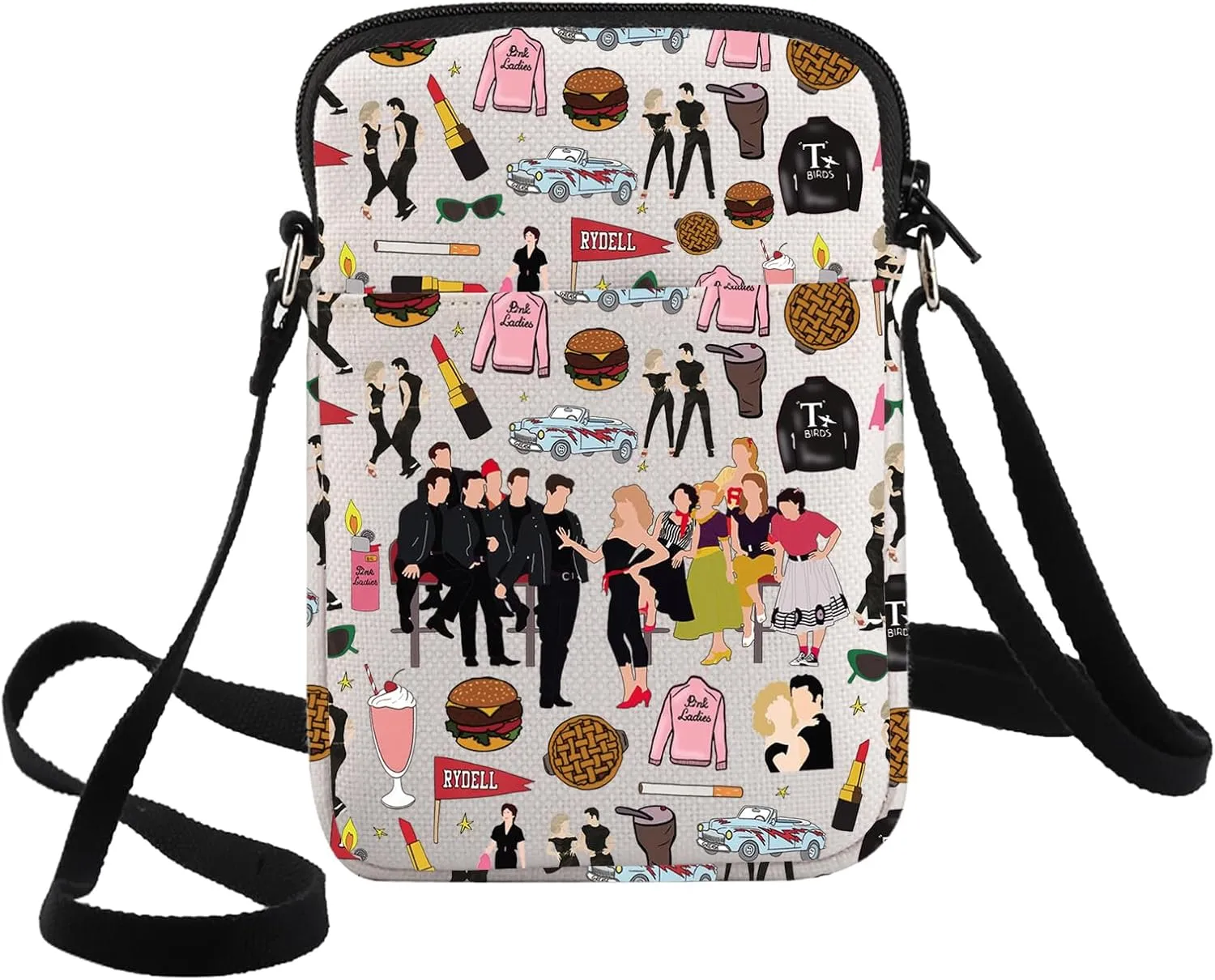 G2TUP Danny & Sandy Musical Crossbody Bag Sandy Danny Fans Gift Theater Musical Shoulder Bag
