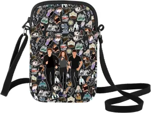 G2TUP Edward Cullen Inspired Crossbody Bag Edward Cullen & Bella Swan Fans Gift Movie Character Shoulder Bag Carlie Merch