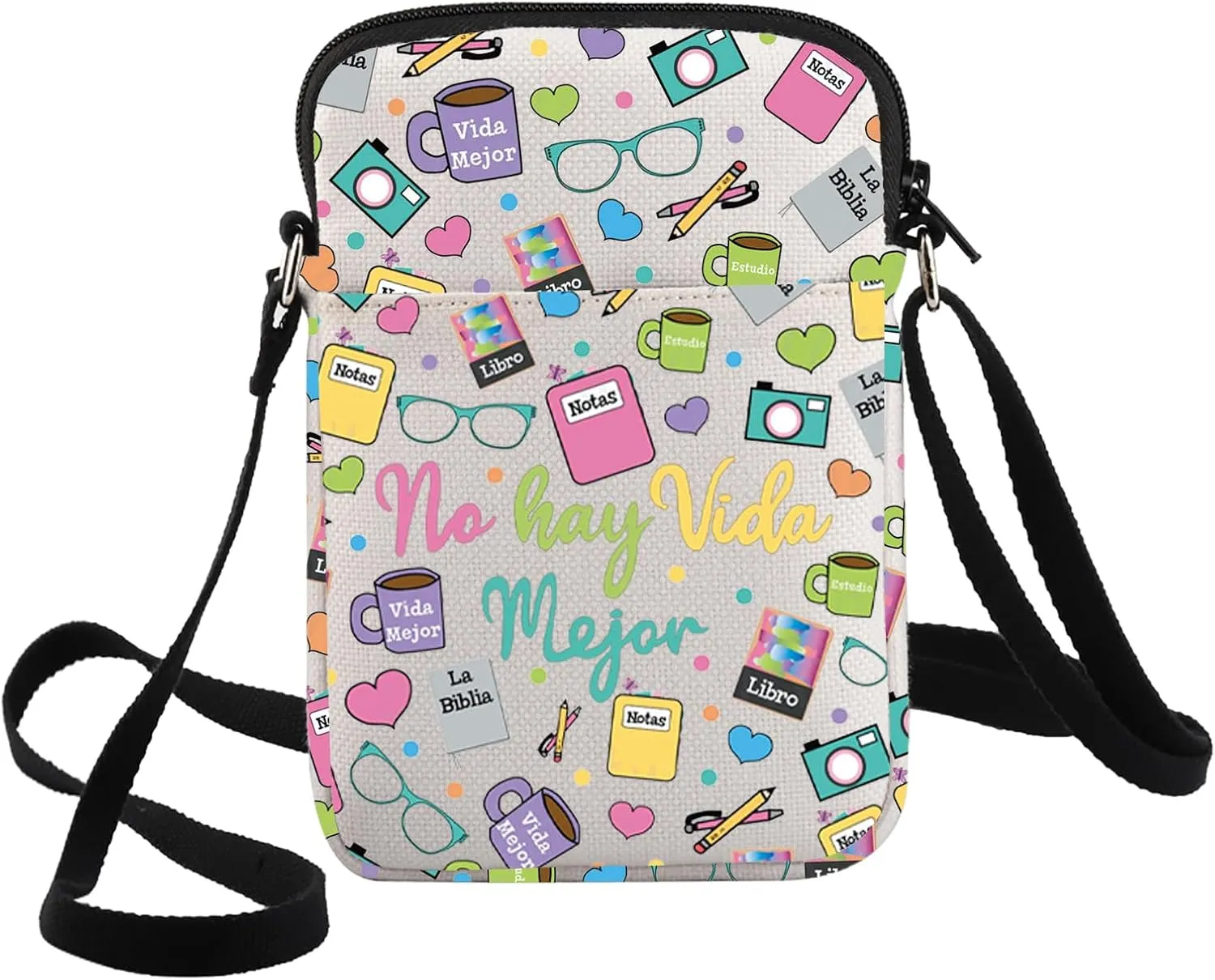 G2TUP JW Pioneer Crossbody Bag JW Pioneer Gift No Hay Vida Mejor Life Pioneer Shoulder Bag Pioneer JW Merchandise