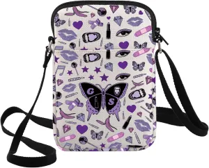 G2TUP Singer Musical Crossbody Bag - Song Lyrics Fans Gift, Album Shoulder Bag, Concert Merchandise