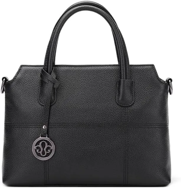 Genuine leather handbag, cowhide handbag, new baglarge capacity women's handbag, hand-held one shoulder crossbody