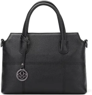 Genuine leather handbag, cowhide handbag, new baglarge capacity women's handbag, hand-held one shoulder crossbody