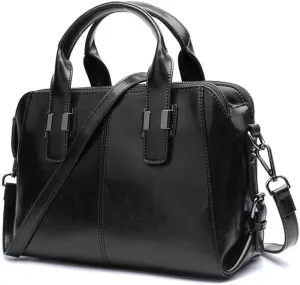 Genuine leather handbag new bagcowhide handbag, large capacity women's handbag, hand-held one shoulder crossbody