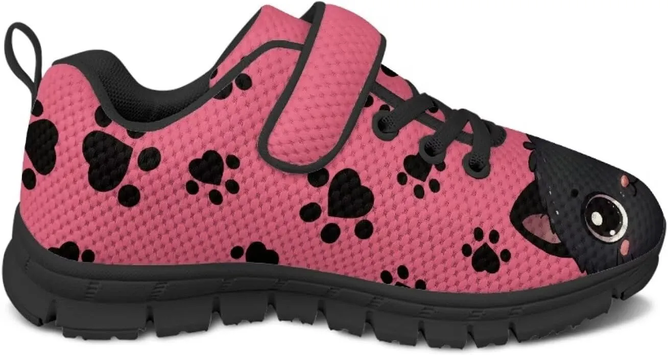 Girls Running Sports Shoes Breathable Kids Athletic Causal Shoes for Daily Wear