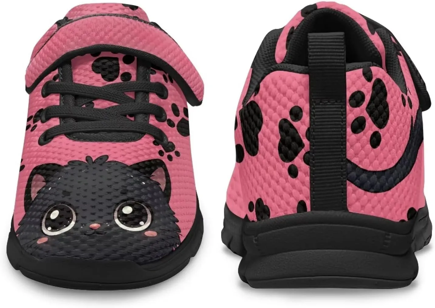 Girls Running Sports Shoes Breathable Kids Athletic Causal Shoes for Daily Wear