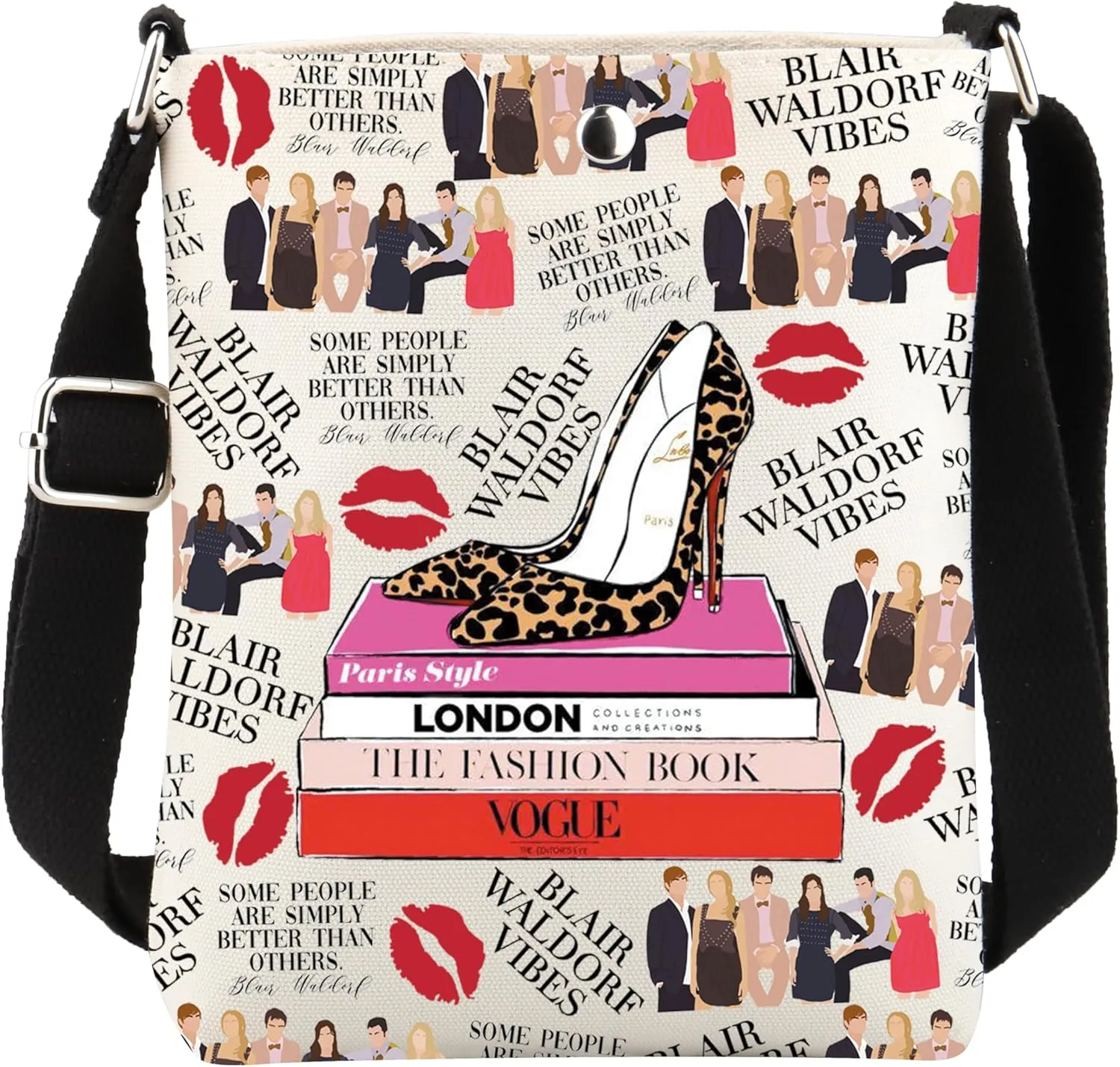 Gossip TV Show Inspired Crossbody Bag TV Show Fans Gift TV Show Merch Gift