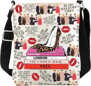 Gossip TV Show Inspired Crossbody Bag TV Show Fans Gift TV Show Merch Gift