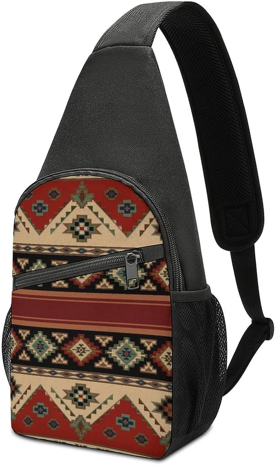Gothic Magic Witch Witchy Large Capacity Portable Chest Bag, Single Shoulder Chest Bag
