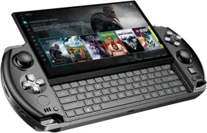 GPD Win 4 2024 [AMD Ryzen 7 8840U-32GB 2TB] 6 Inches Mini Handheld Win 11 PC Game Console Gameplayer 1920X1080 Touchscreen Laptop Tablet PC Black
